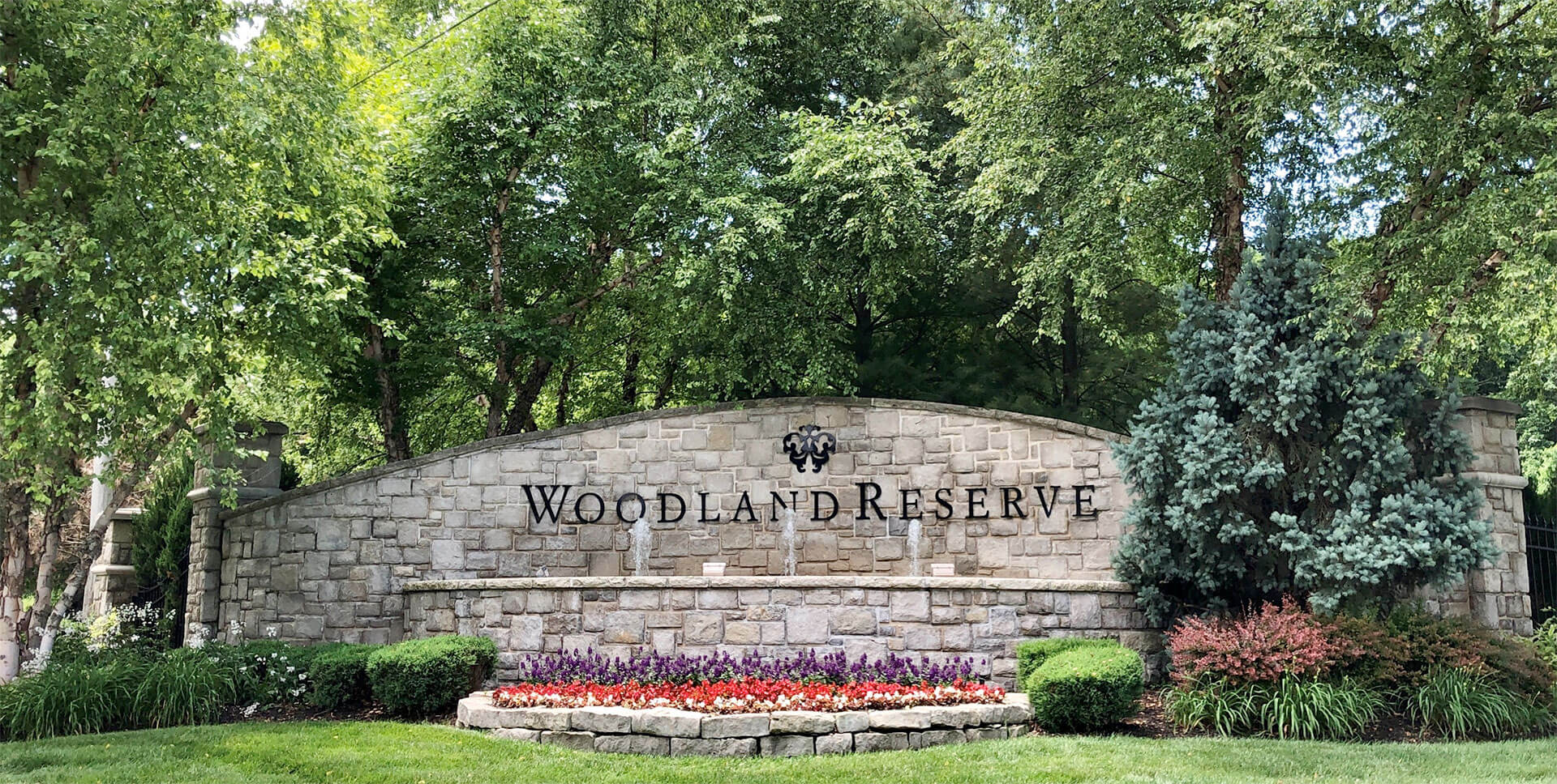 Woodland-Reserve-entrance-fountain